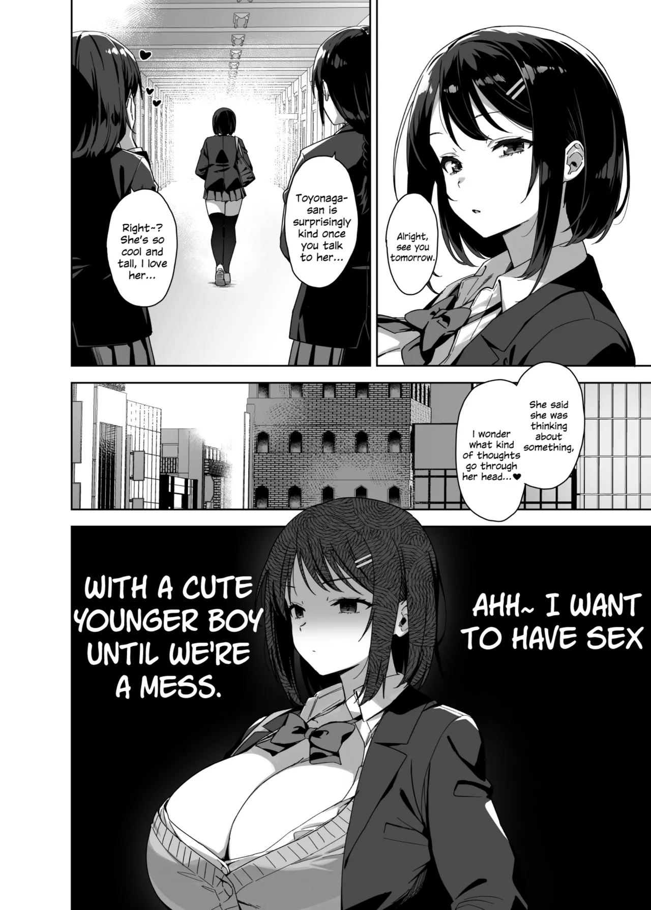 Boku Nerai no Ecchi na Dekkai Onee-san + C105 Omake Hon | The Huge, Sexy Onee-san Who's After Me + C105 Bonus page 4 full