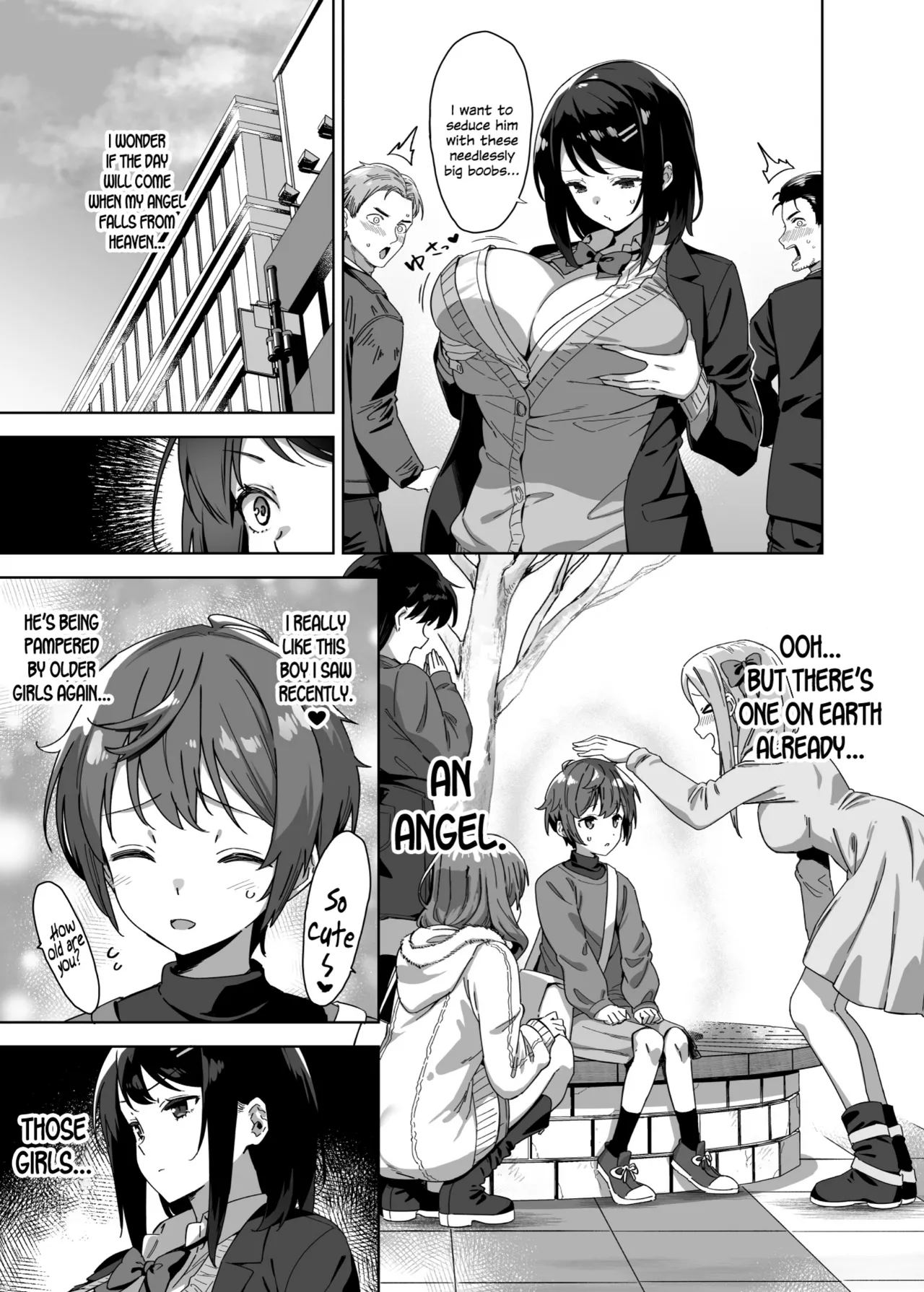 Boku Nerai no Ecchi na Dekkai Onee-san + C105 Omake Hon | The Huge, Sexy Onee-san Who's After Me + C105 Bonus page 5 full