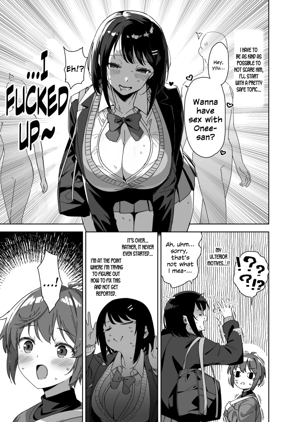 Boku Nerai no Ecchi na Dekkai Onee-san + C105 Omake Hon | The Huge, Sexy Onee-san Who's After Me + C105 Bonus page 7 full