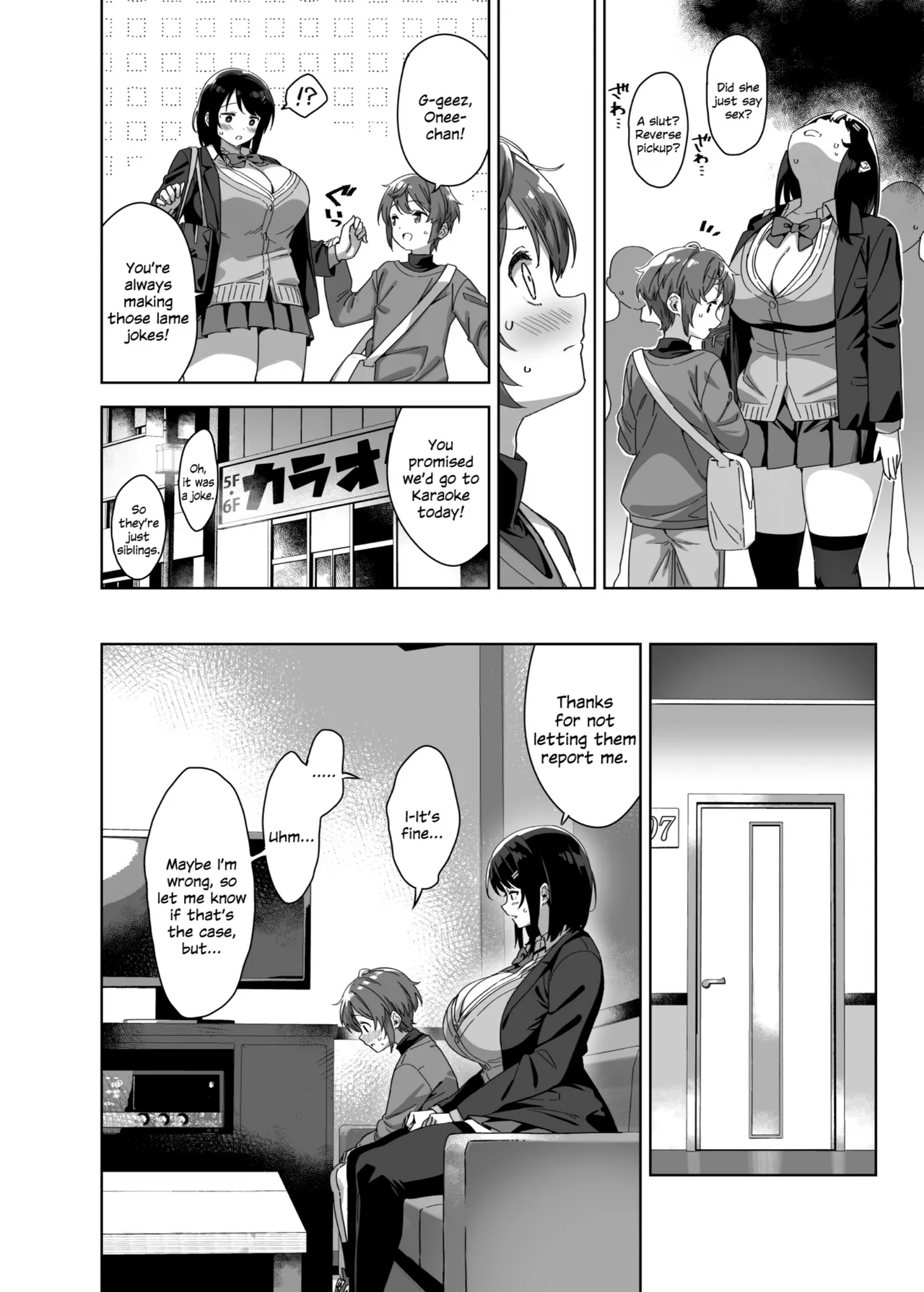 Boku Nerai no Ecchi na Dekkai Onee-san + C105 Omake Hon | The Huge, Sexy Onee-san Who's After Me + C105 Bonus page 8 full