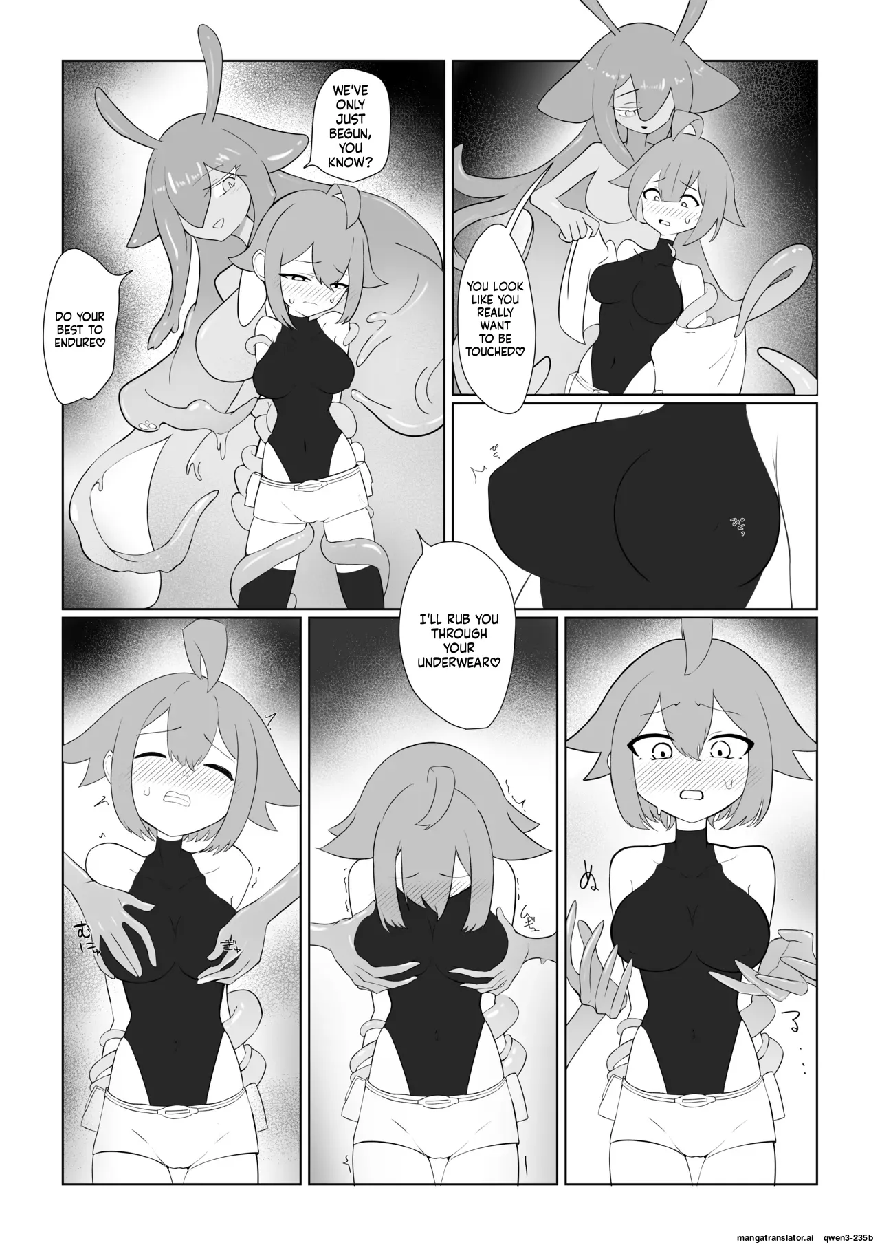Slime Onee-san to Onna Boukensha-chan page 9 full