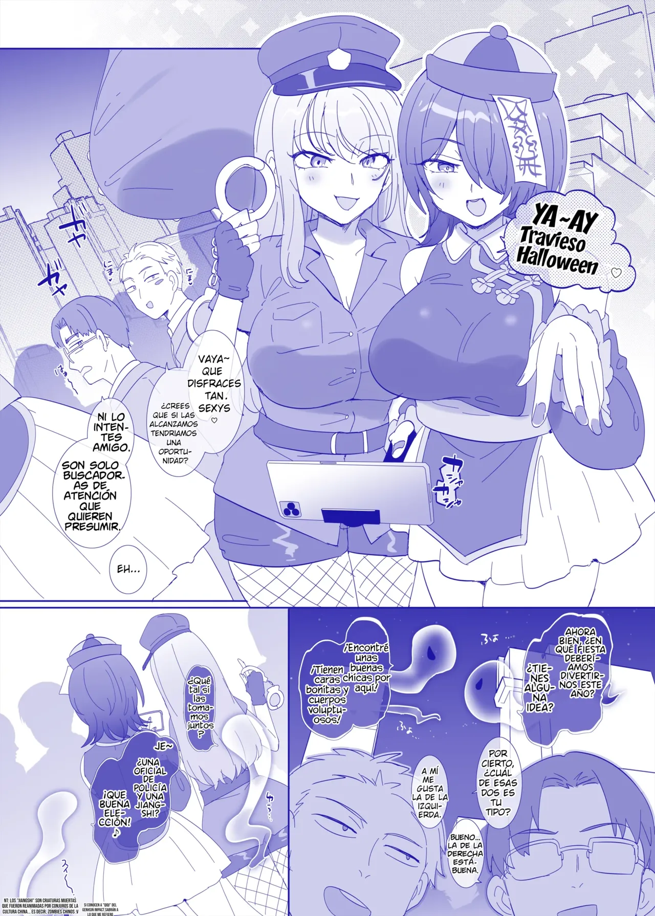 Un Halloween Travieso page 1 full
