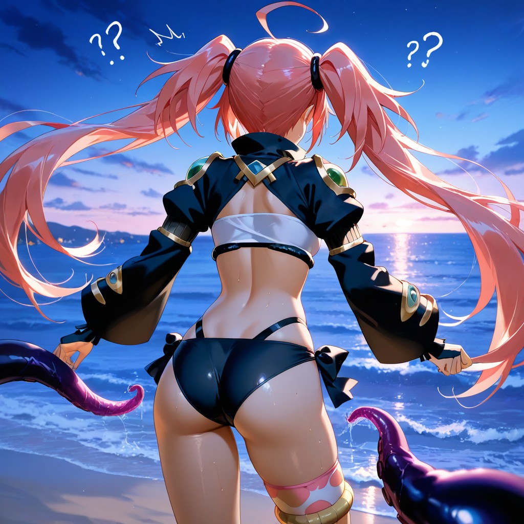 Milim Nava Tentacles - That Time I Got Reincarnated as a Slime - AI Generated page 4 full