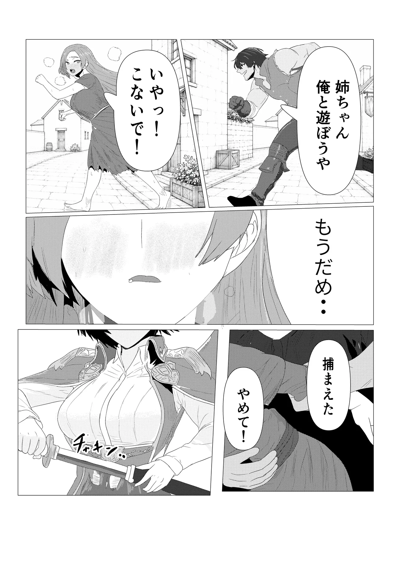 気高き女団長が堕ちるまで page 3 full