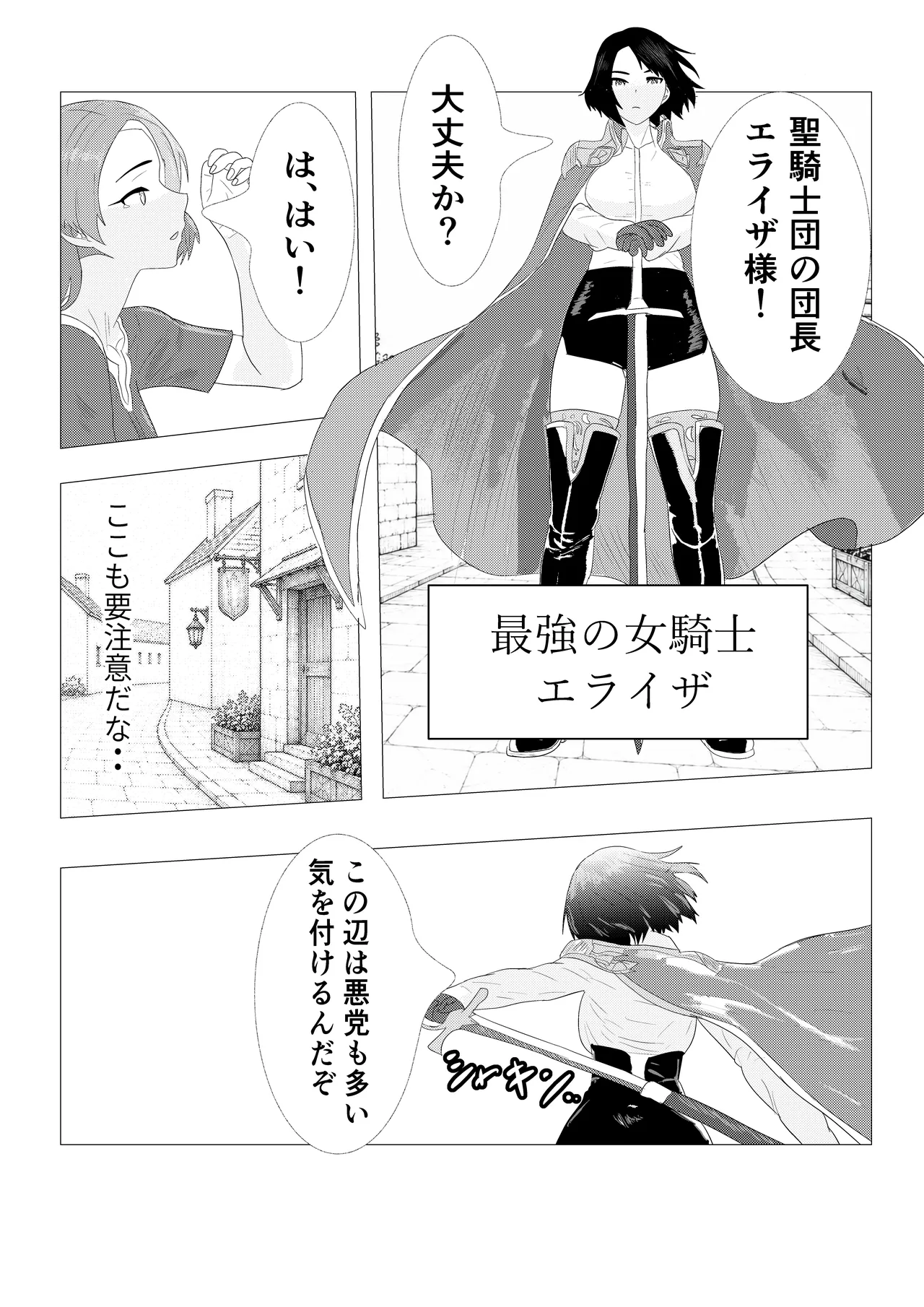 気高き女団長が堕ちるまで page 5 full