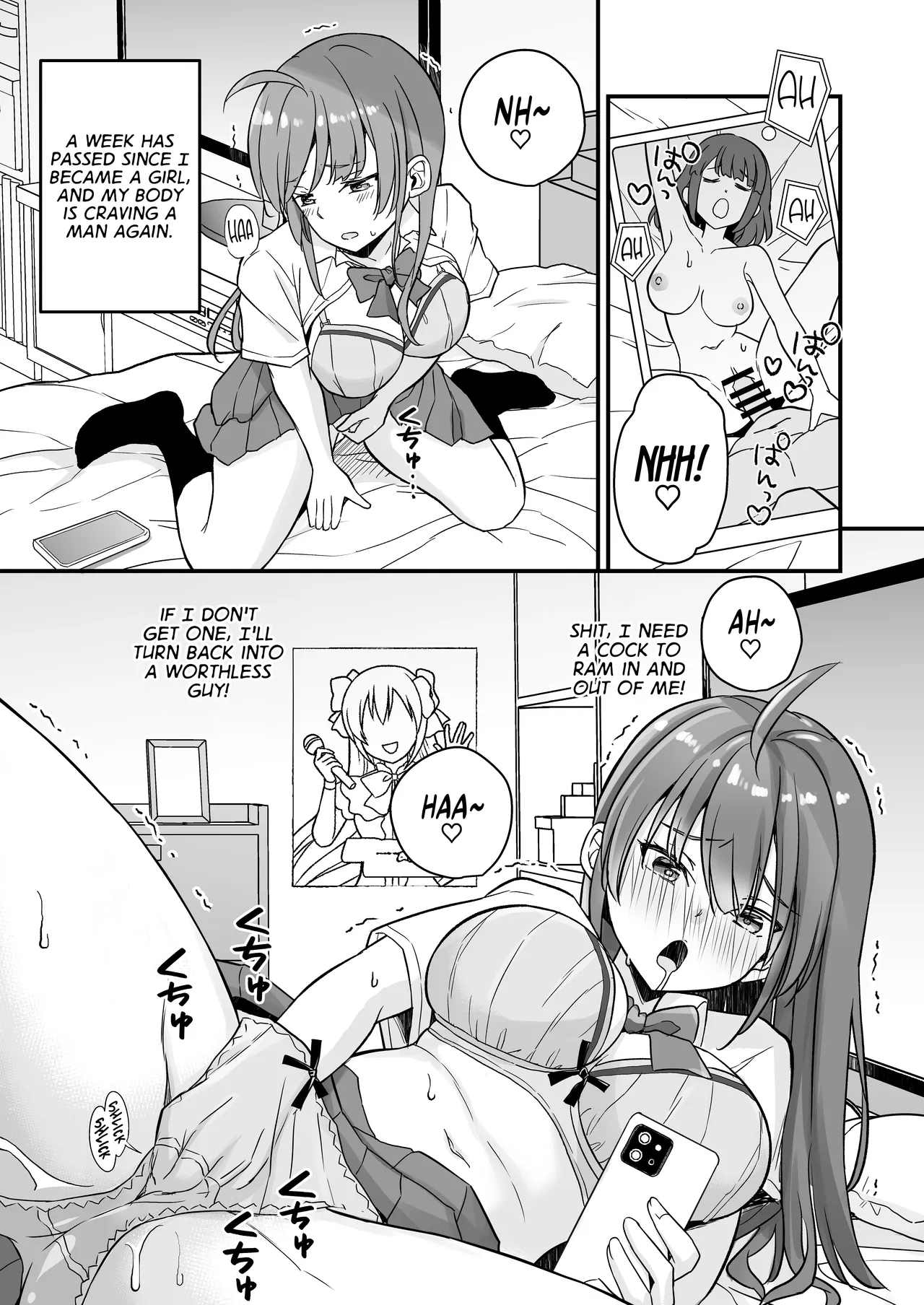 The Loser Me Got Turned Into a Girl, so I Tried Having Degenerate Sex With My Teacher page 2 full