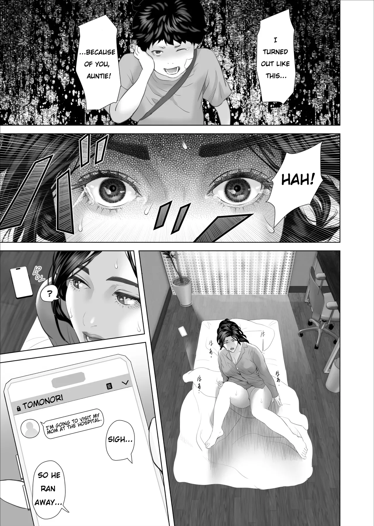 Kinjo Yuuwaku Shiro Soubi Oba-san no Himeta,,, 3 - Saikyouiku Hen | Neighborhood Seduction White Rose - The Aunt's Secret 3 - Re-education Arc page 3 full