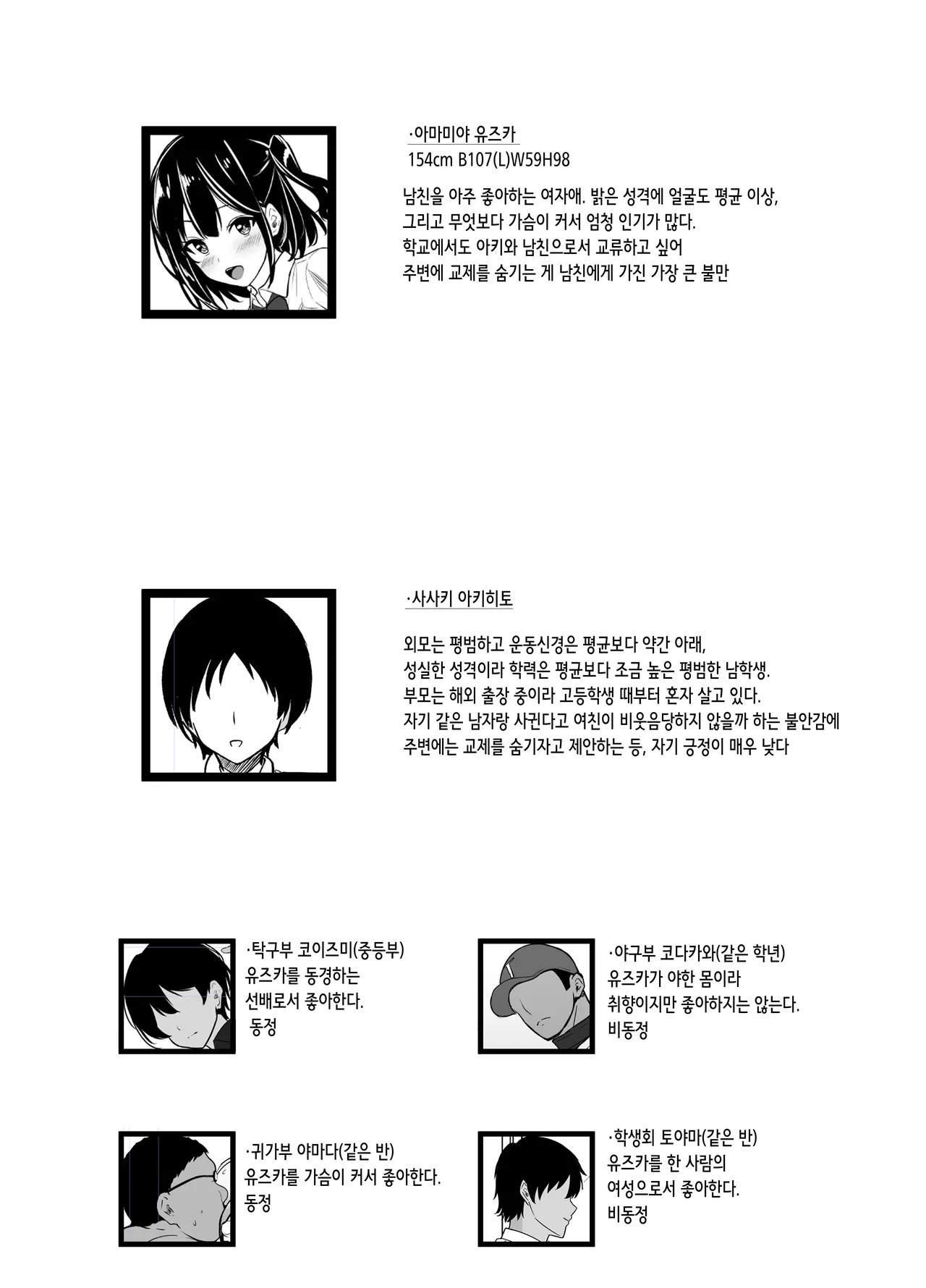 Boku no Tanomi de Hoka no Otoko to SEX shite kita Toki no Hanashi o Kikasete kureru Kanojo | 내 부탁으로 다른 남자와 섹스했을 때의 이야기를 들려주는 여자친구 page 2 full