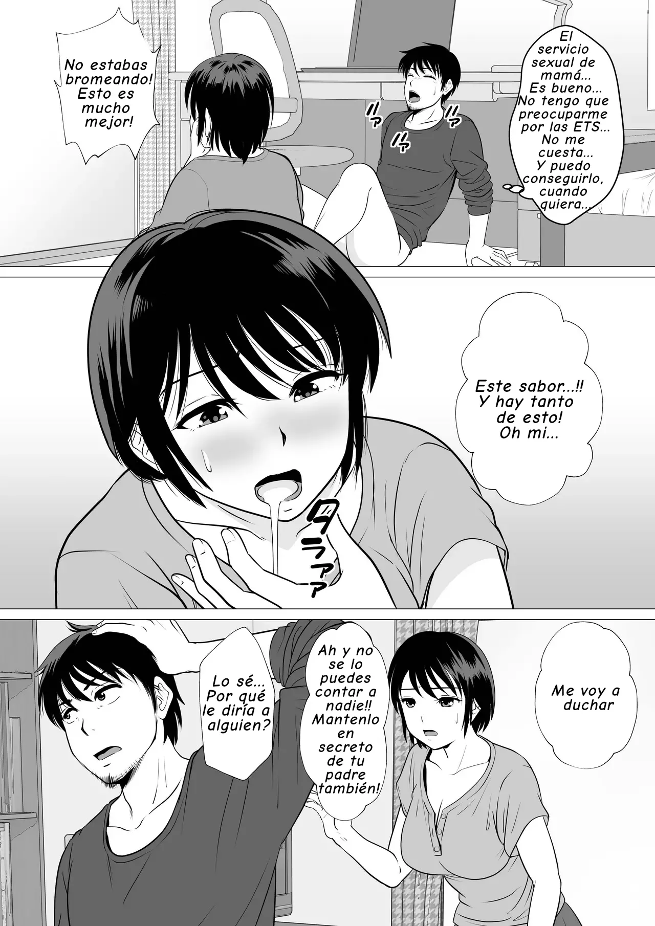 Cospa Saikyou!？Okaa-san Fuuzoku｜¿La Mejor Relación Calidad-Precio？La Sex Shop de Mamá page 9 full