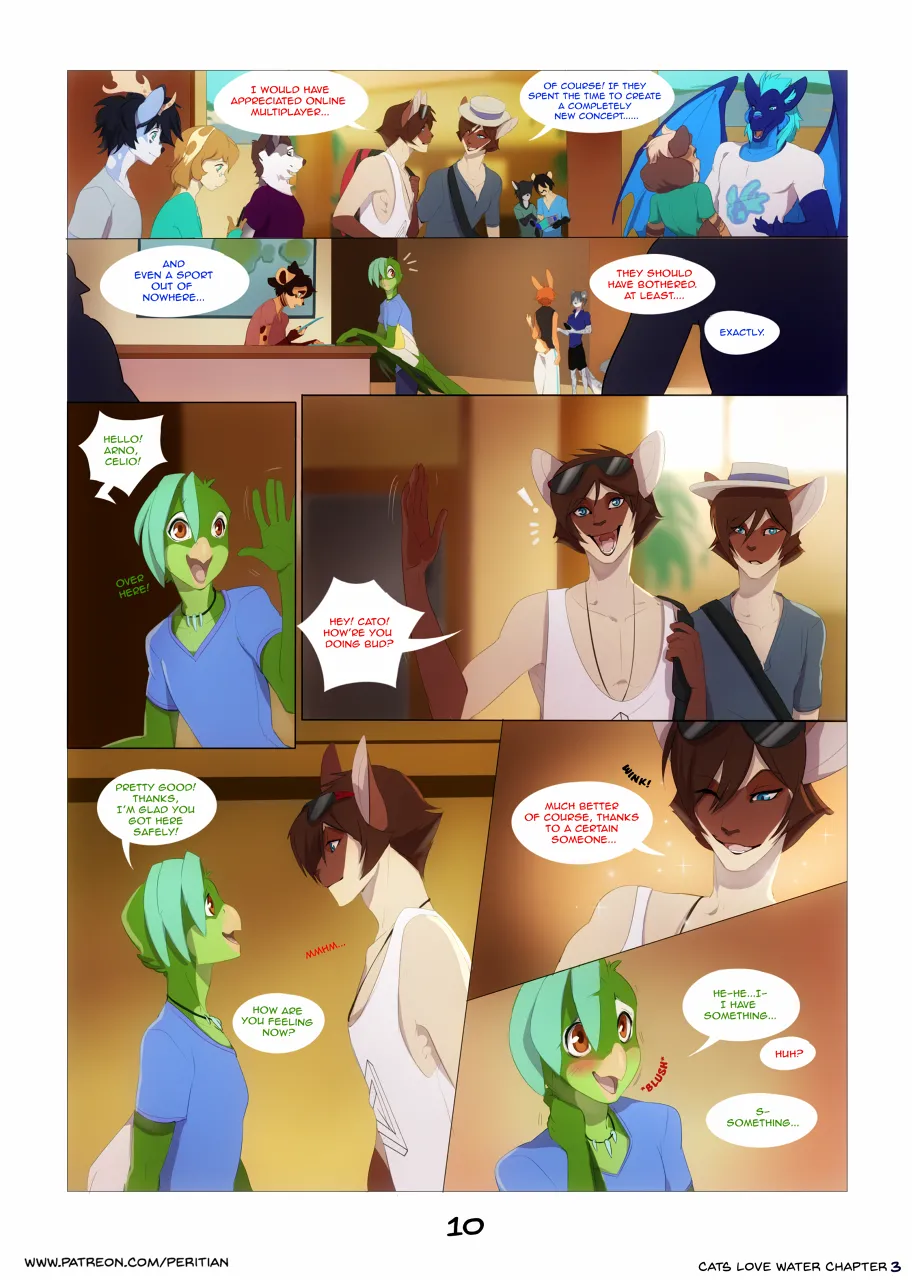 Cats Love Water 3 page 11 full