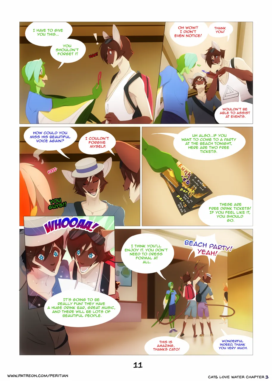 Cats Love Water 3 page 12 full