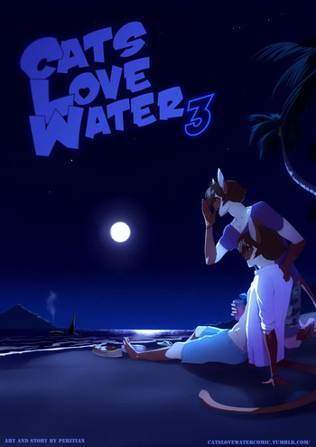 [Peritian] Cats Love Water 3 cover