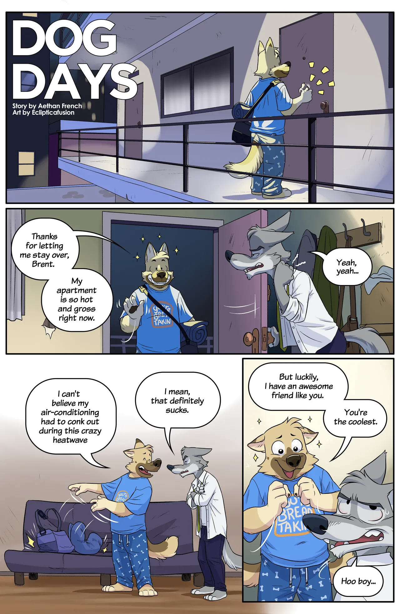Dog Days page 1 full