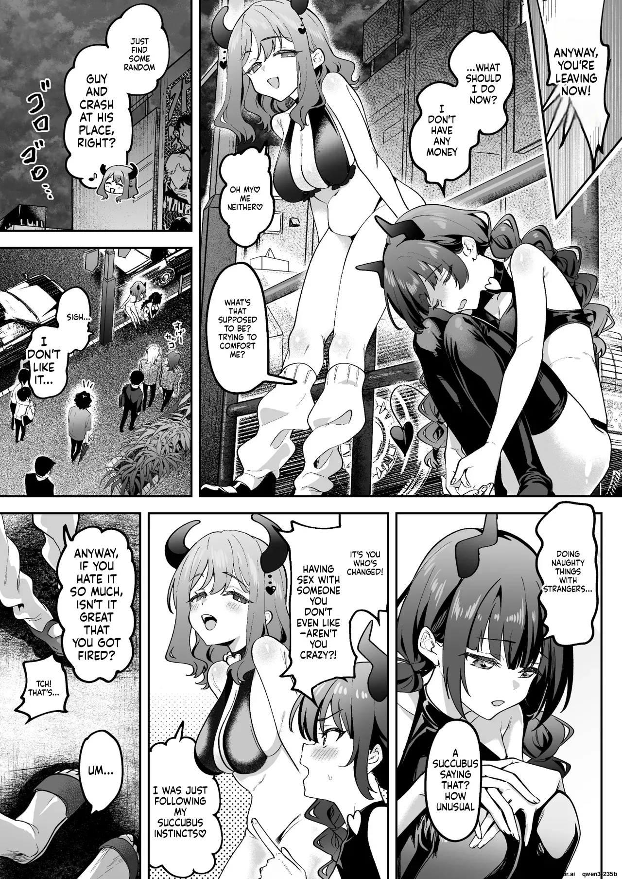 Inran Succubus to Shojo Succubus o Hirottara... page 4 full