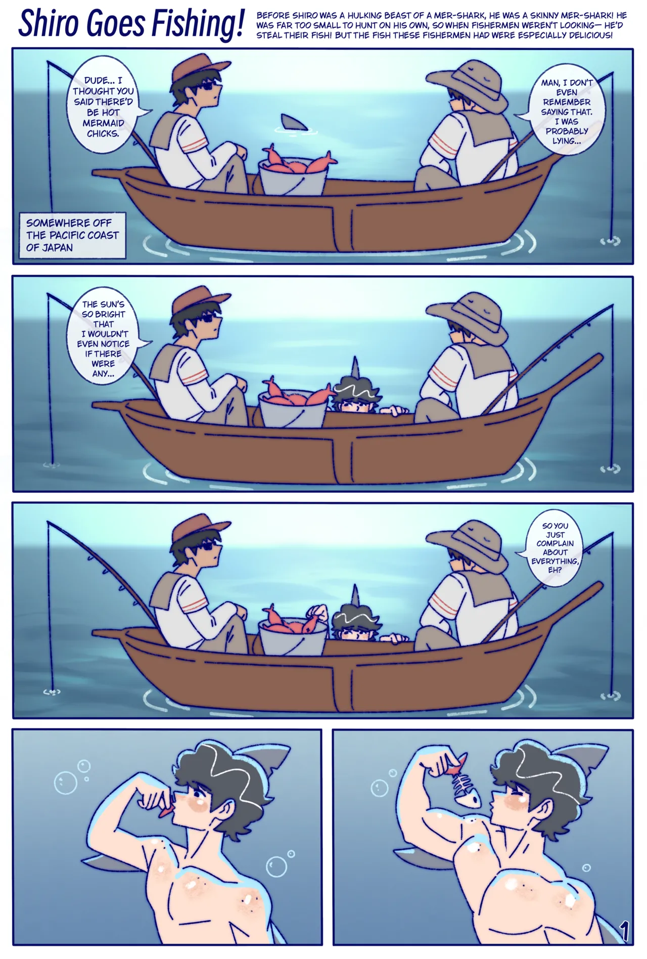 Shiro goes fishing page 2 full
