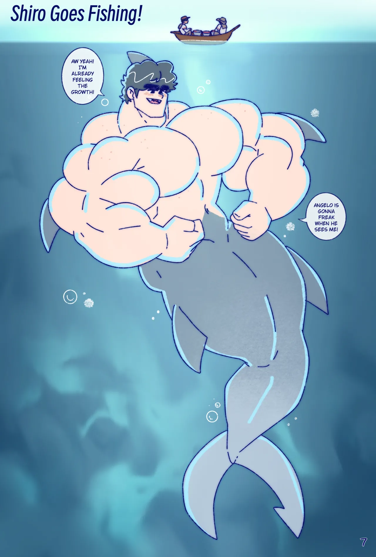 Shiro goes fishing page 8 full