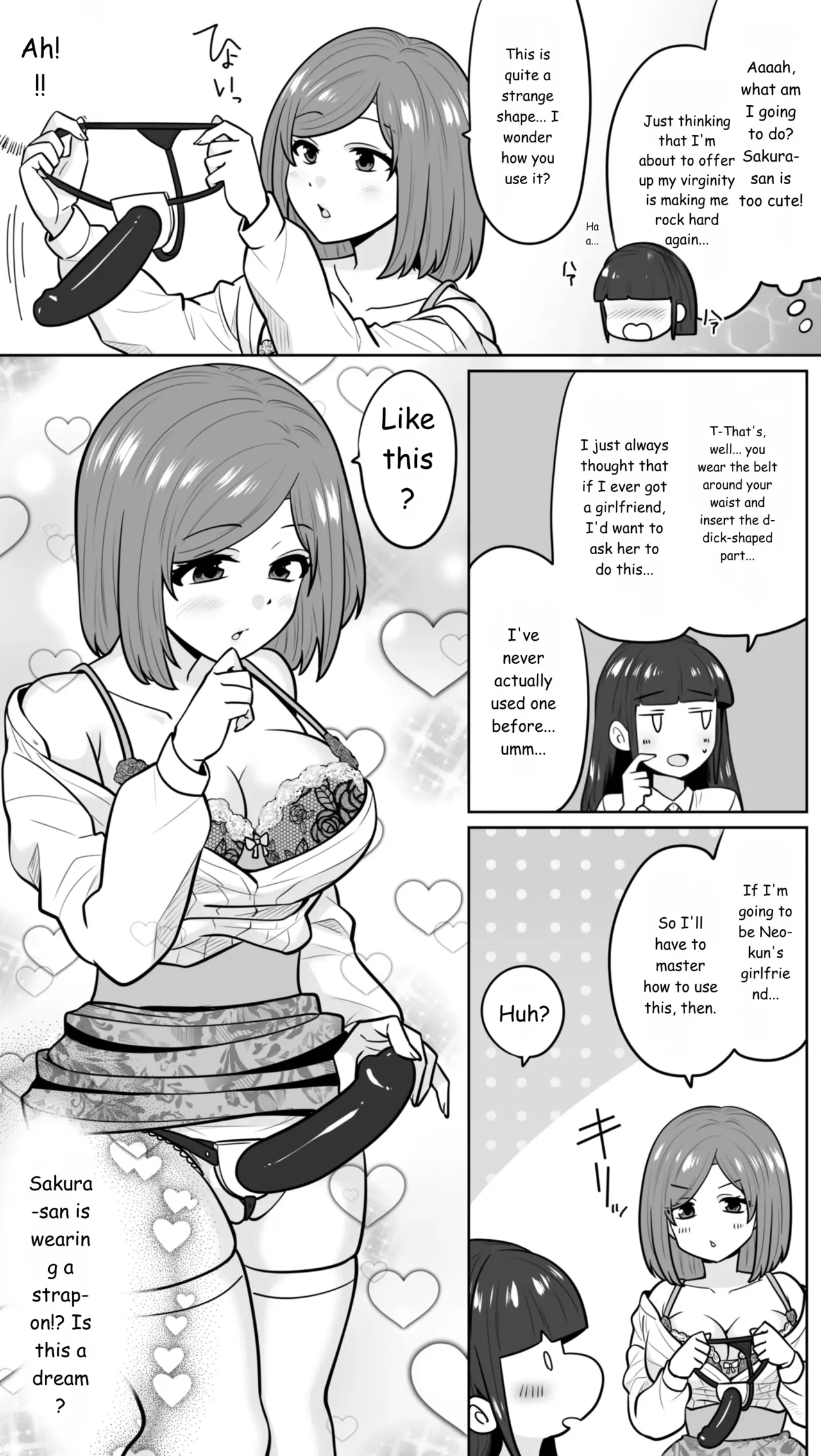 The Demure Tutor Who Has a Thing For Strap-on Domination page 12 full