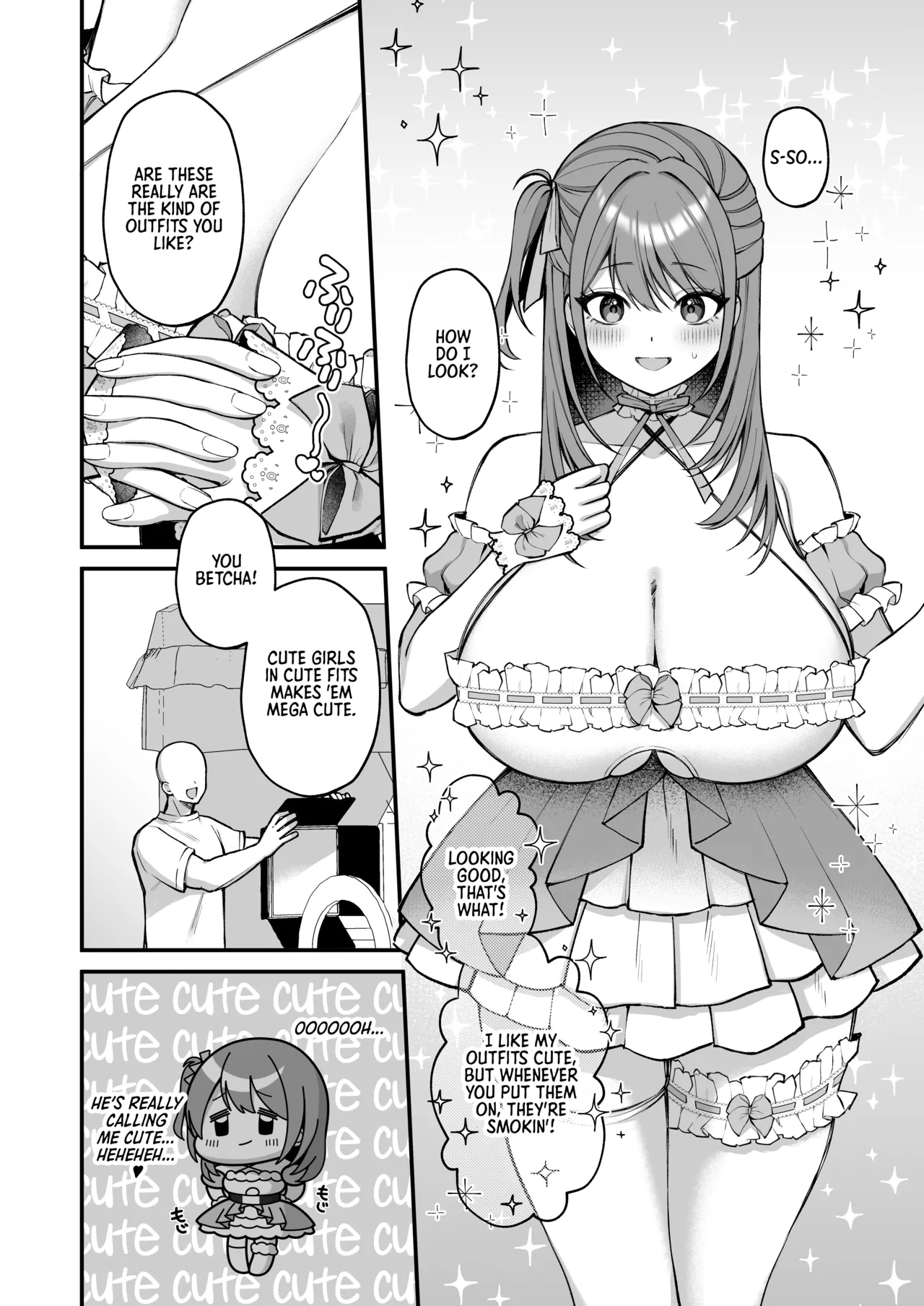 L-Cup Joshidai Nama 20cm Chou Dekachin de AV Debut | An L-Cup College Chick's Porn Escapade with a Behemoth - Paizuri Time page 12 full