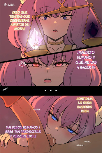 [Niui] ¿Y si Aura perdiese una batalla y fuese obligada a follar？(Sousou no Frieren) [Spanish] [JFairy Traslate] cover