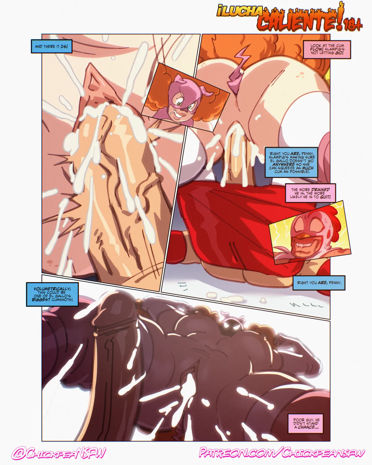 Lucha Caliente page 9 full