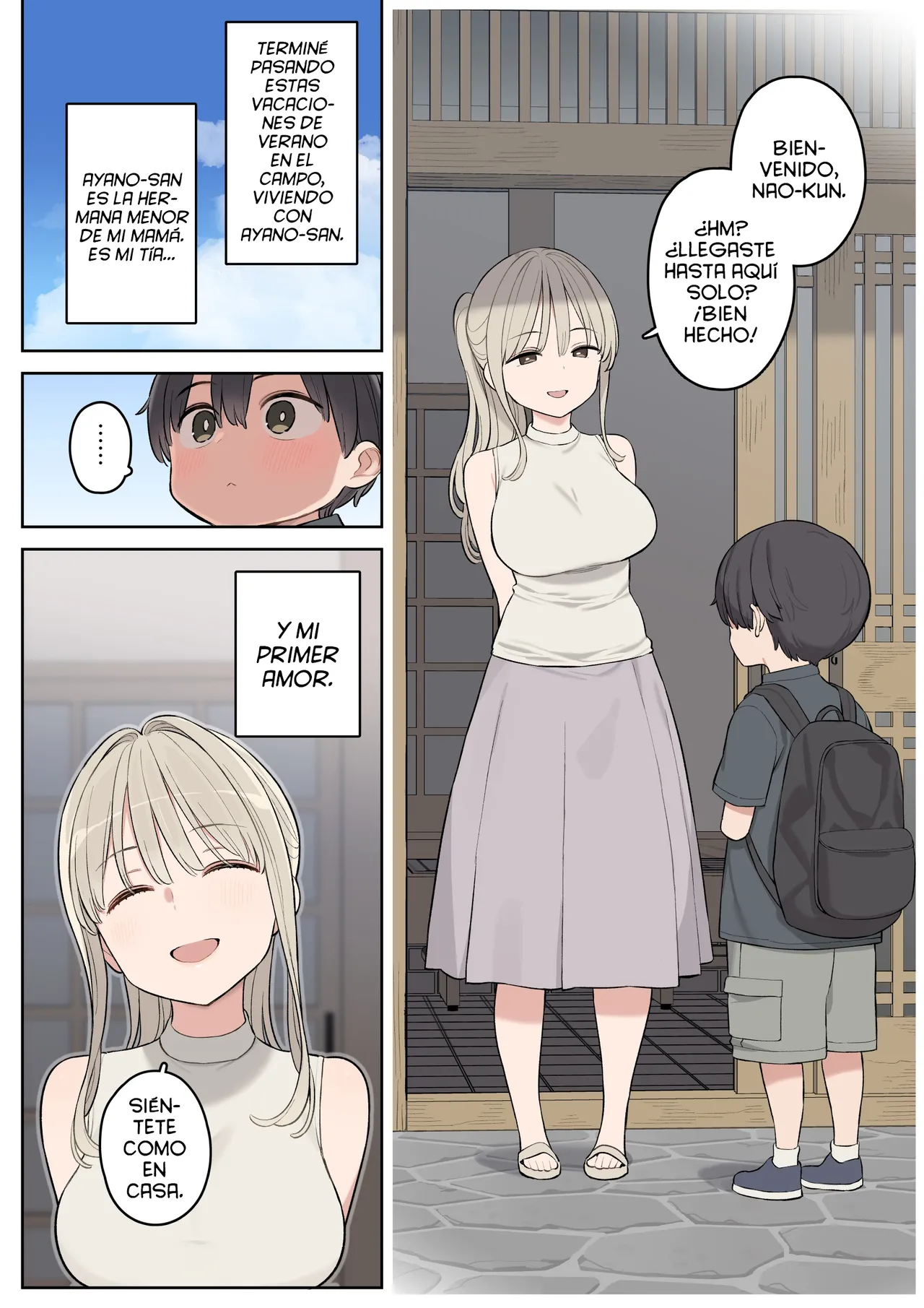 Natsuyasumi wa Inaka de Ayano-san ni Amaetai. | Quiero pasar mis vacaciones de verano en el campo y que Ayano-san me consienta page 2 full