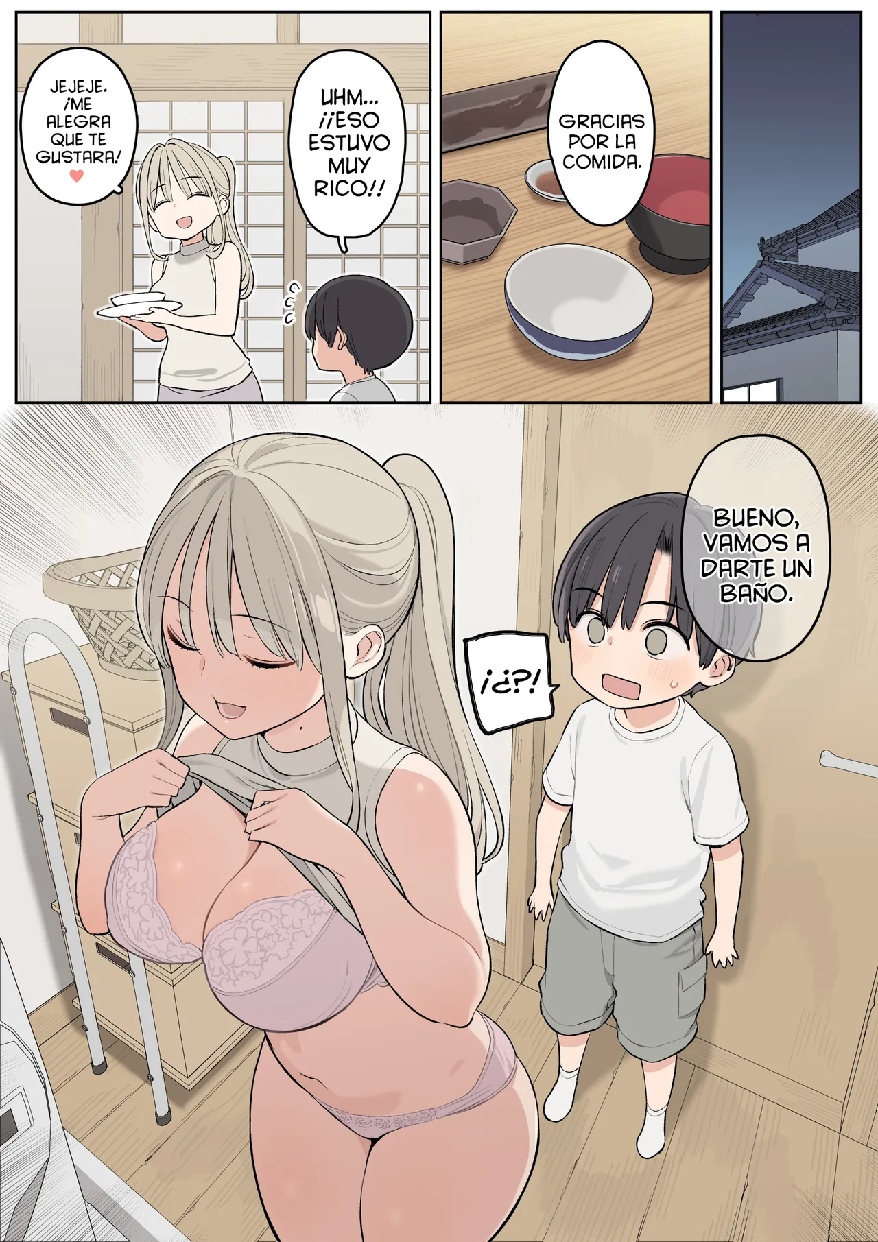 Natsuyasumi wa Inaka de Ayano-san ni Amaetai. | Quiero pasar mis vacaciones de verano en el campo y que Ayano-san me consienta page 4 full