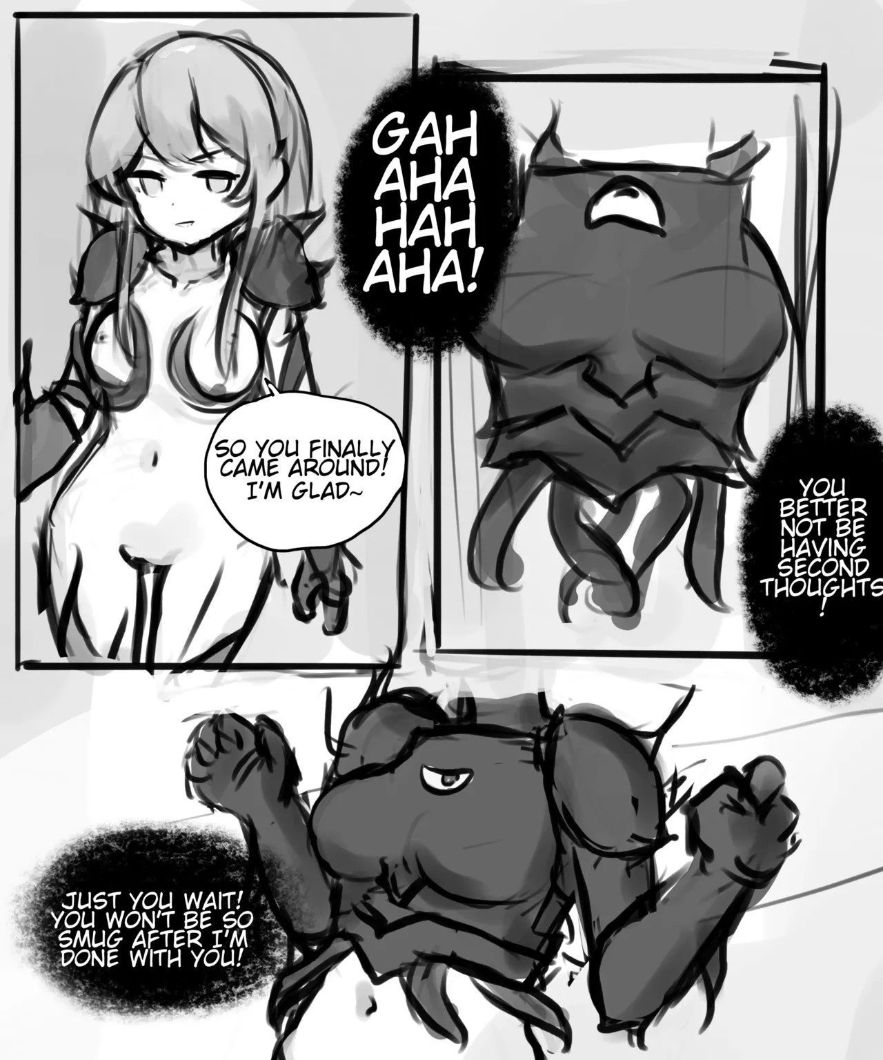 Lewd Heroine and Queens Armor page 4 full