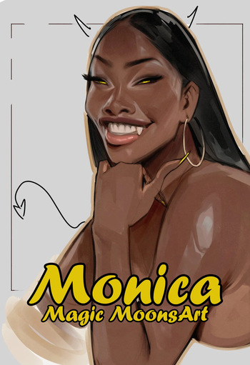 monica (magicmoonsarts) | UNCENSORED | Mega Pack cover