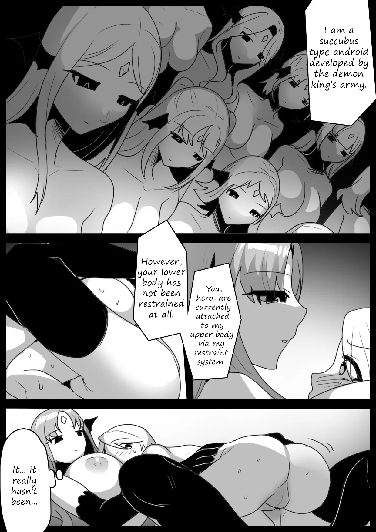 A story about being dominated by a succubus droid, turned into a dog, being subject to interrogation, torture, semen extraction and seeing executions page 5 full