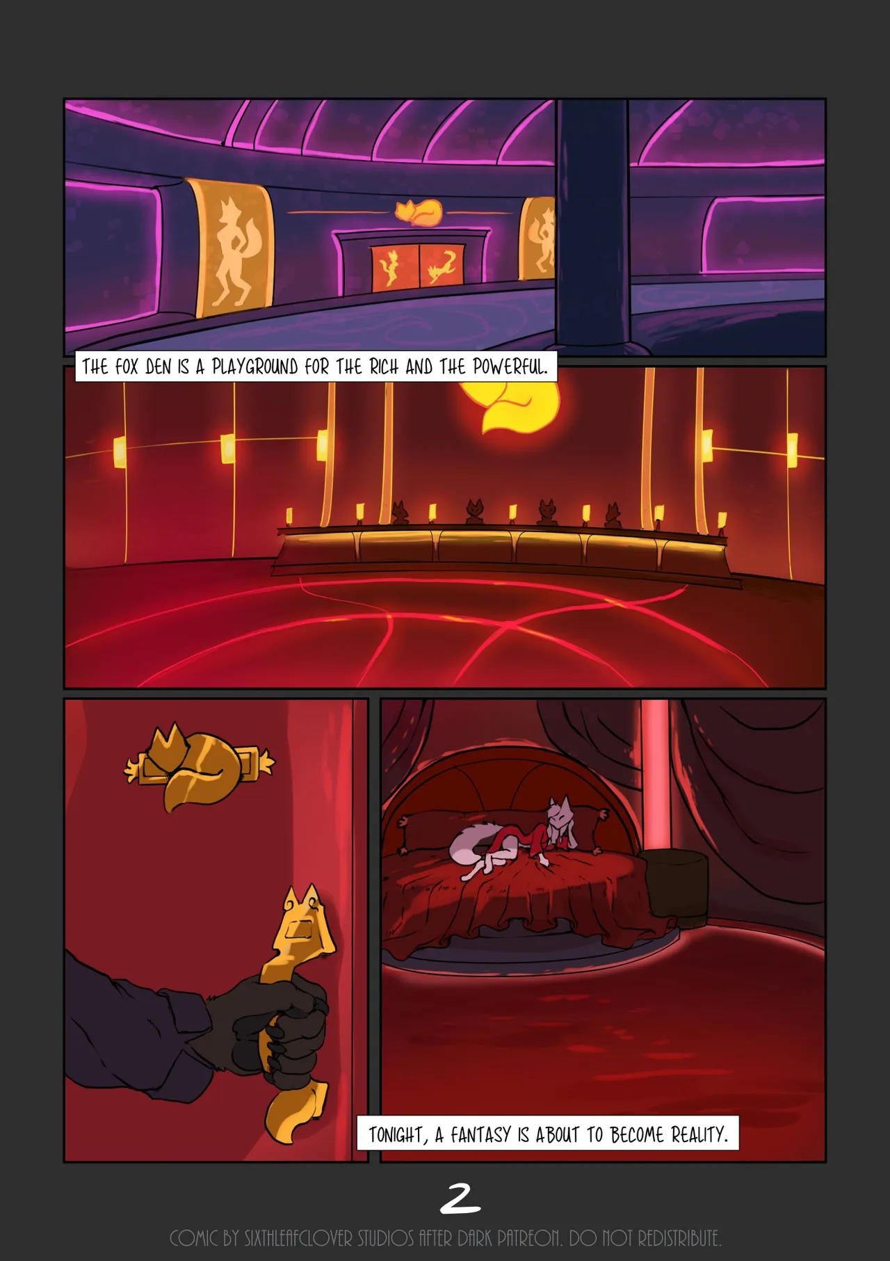The Foxy Huntress page 3 full