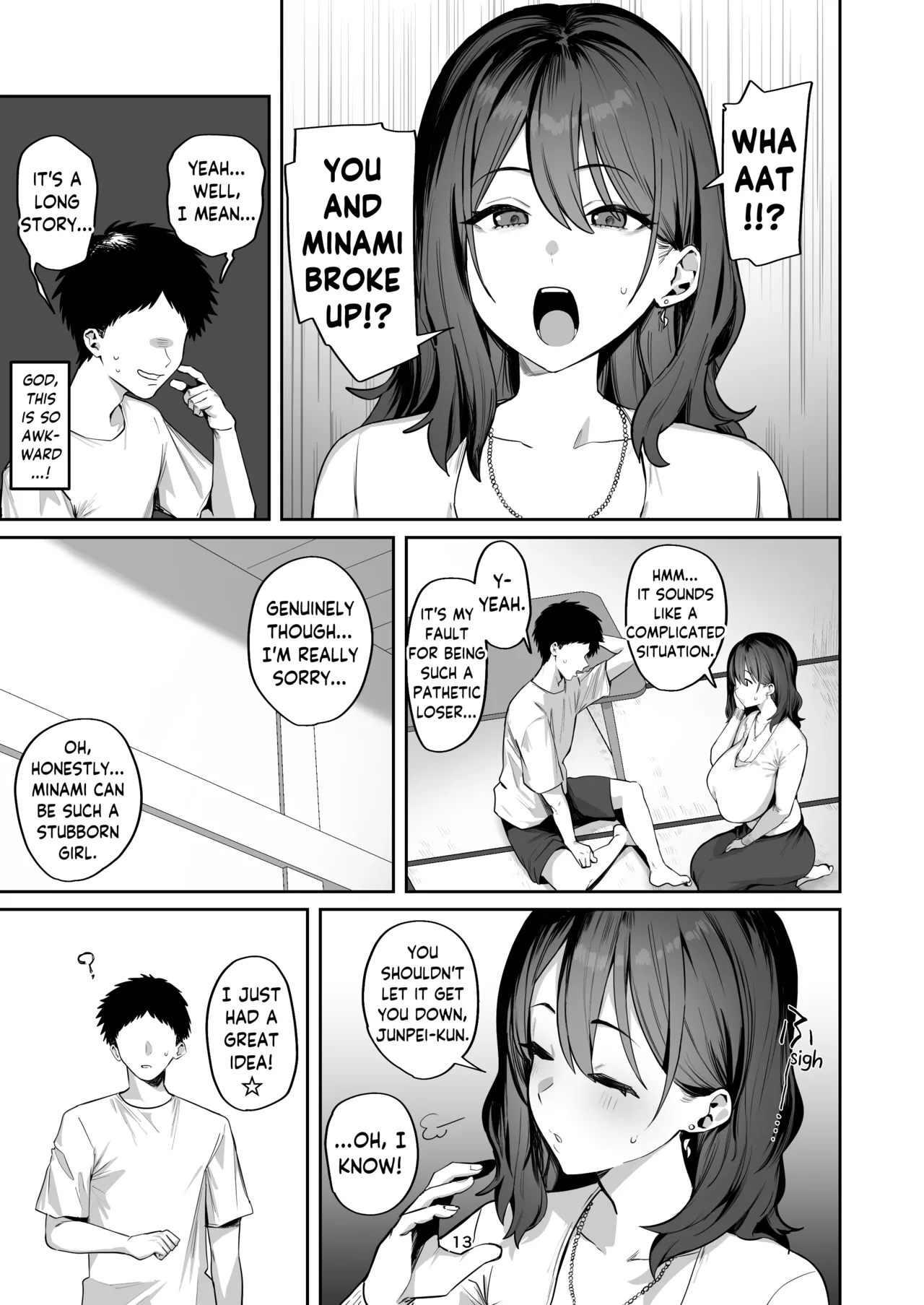 Deriheru Yondara Wakareta Kanojo no Mama ga Kita | I Hired a Call Girl and My Ex-Girlfriend’s Mother Showed Up page 11 full