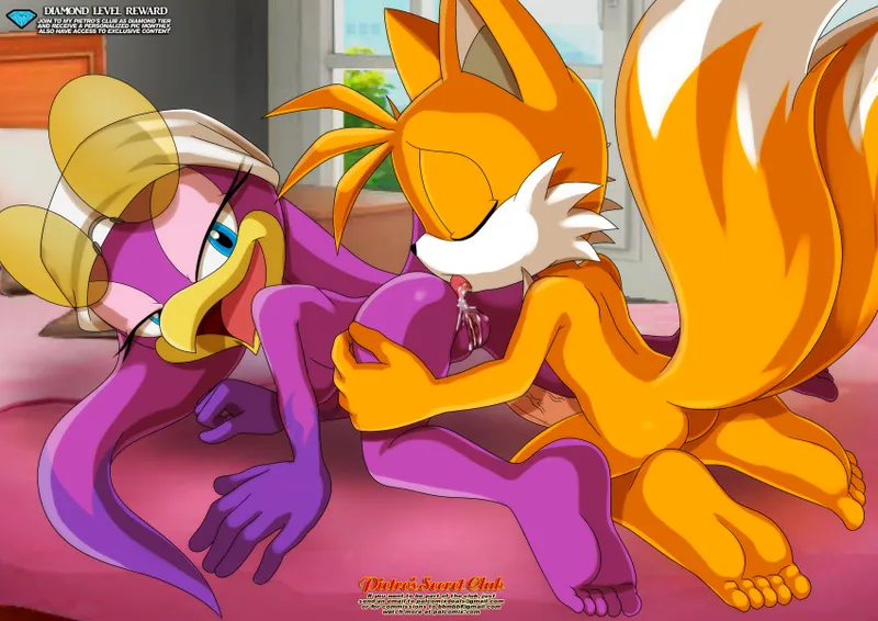 Tikal, Blaze, Wave, and Vanilla fucking Sonic & Tails page 3 full