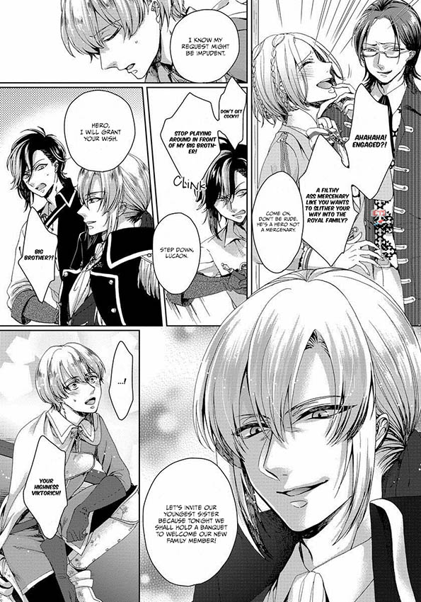 The Mad Prince's Distorted Love Prisoner: A Genderbent Knight Vol. 1 page 11 full