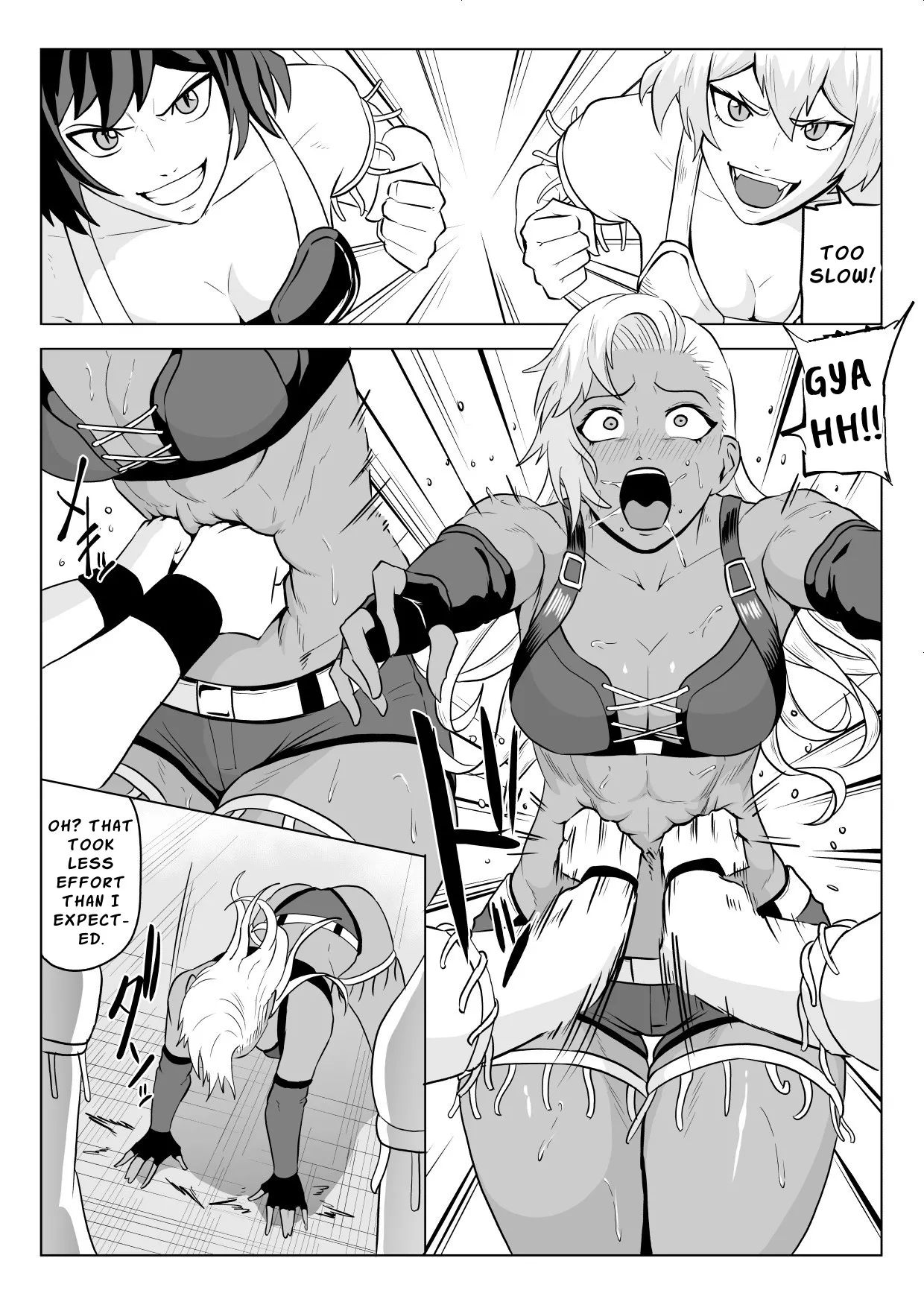 Golden Wolf Luna Kutsujoku ProWres 1 | Golden Wolf Luna: Humiliating Pro Wresting 1 page 11 full