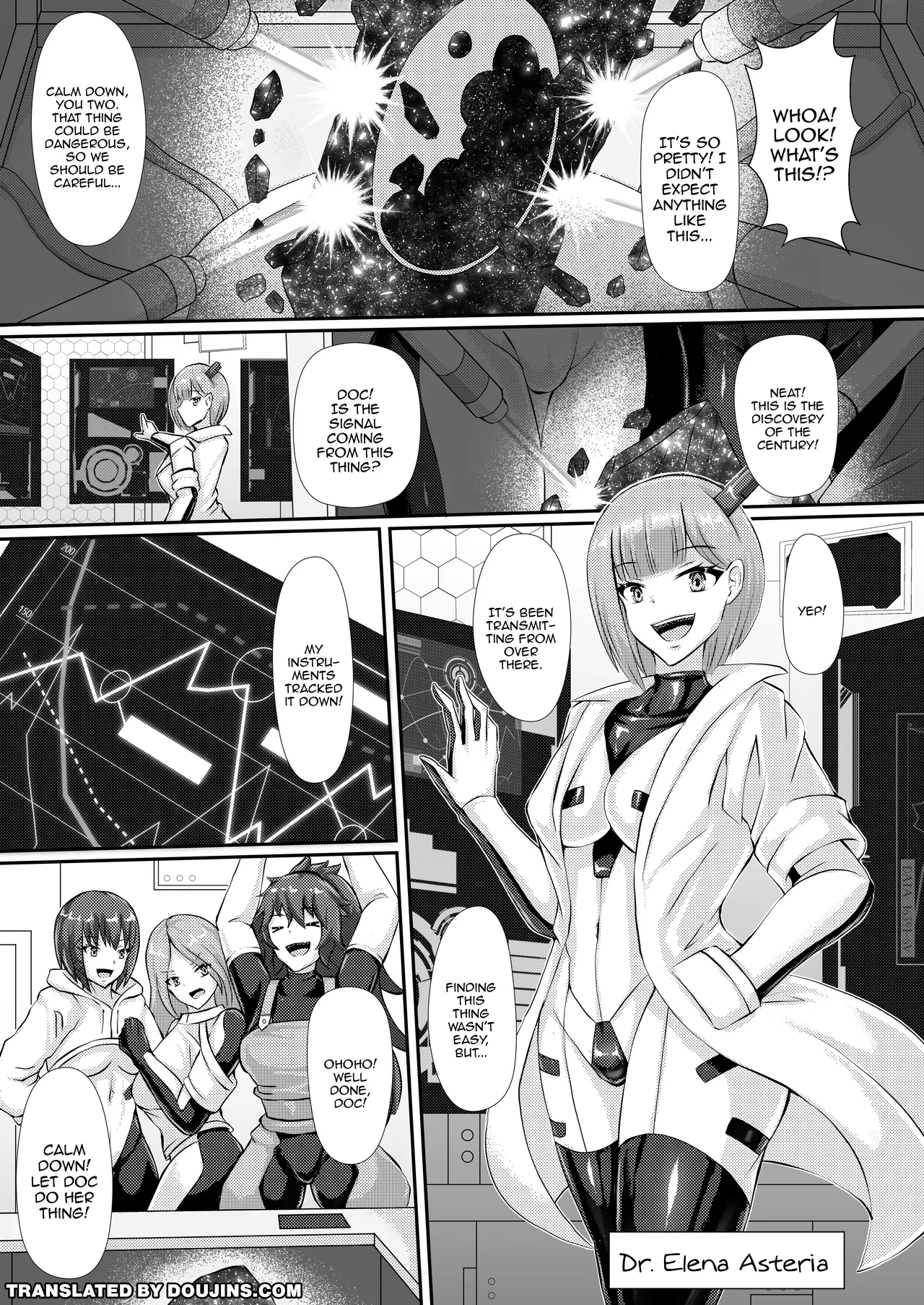 Junsei yori Ai o Komete | With Love from the Dwarf Star page 2 full