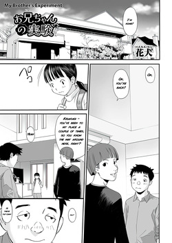 Onii-chan no Jikken | My Brother's Experiment