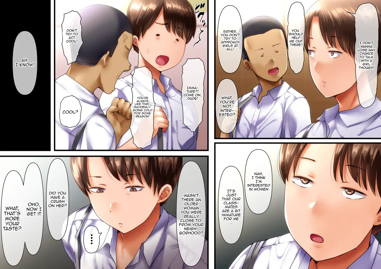 Sono Ura de Kaa-san wa / Behind My Back, Mother Was... page 4 full