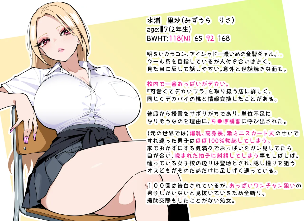 ち●ぽが存在しない並行世界に、ち●ぽぶらさげて転生した。 page 7 full