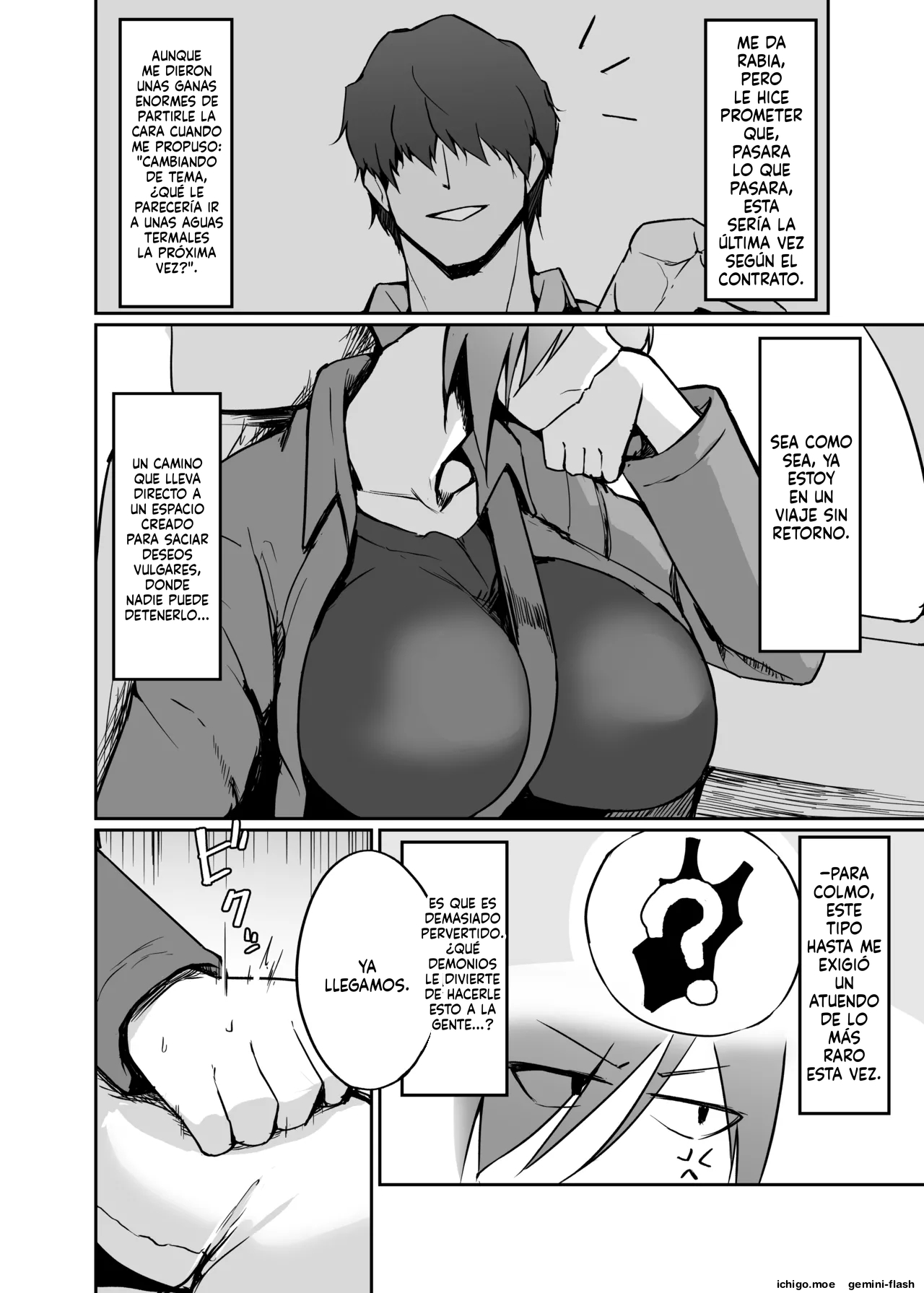 Motoyan Hitozuma Taiiku Kyoushi, Onsen Ryokan nite Kyouei Mizugi de Ochiru page 6 full