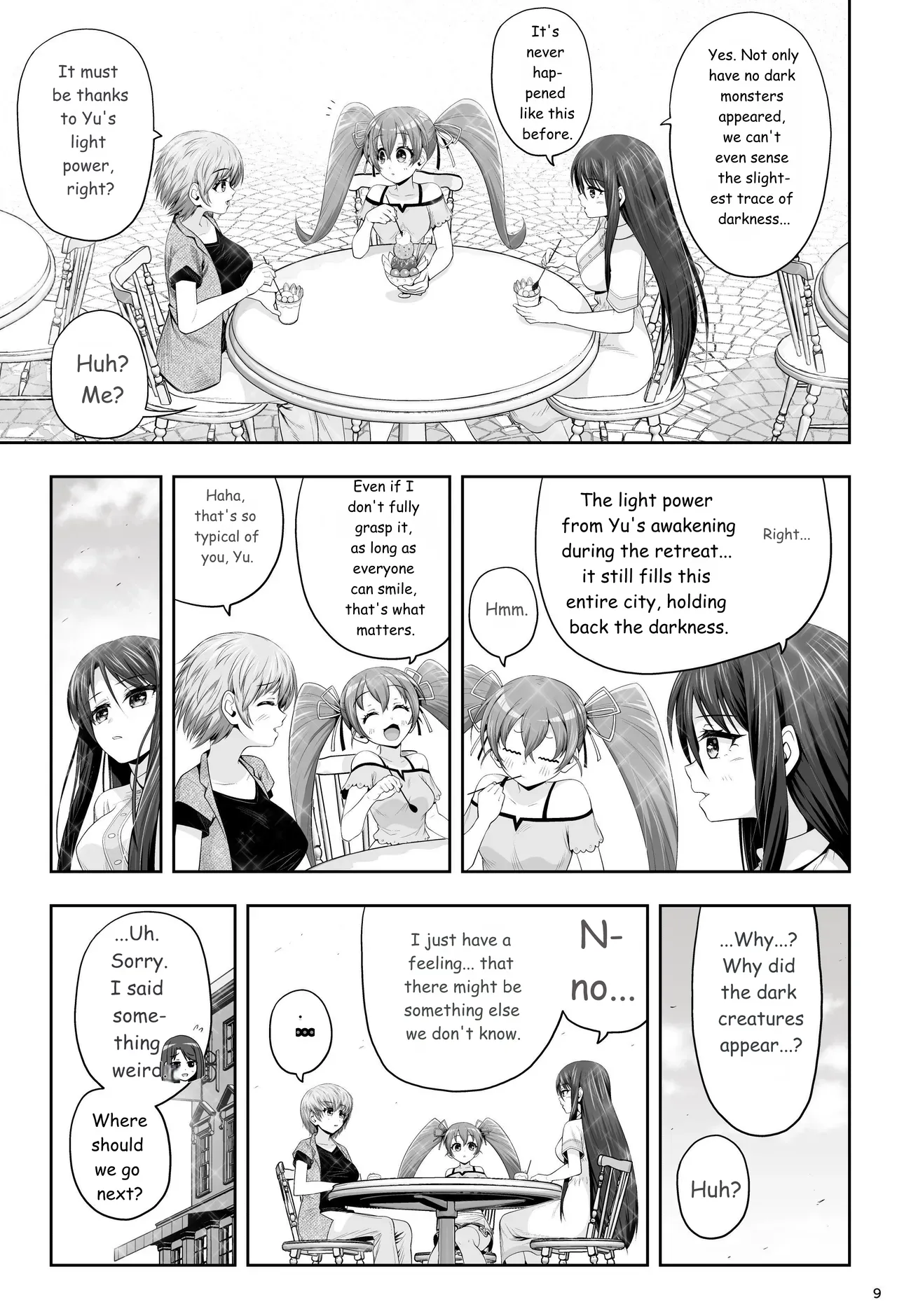 Magical Girl Shine Hearts - Chapter 3: Yu Under the Sun page 10 full