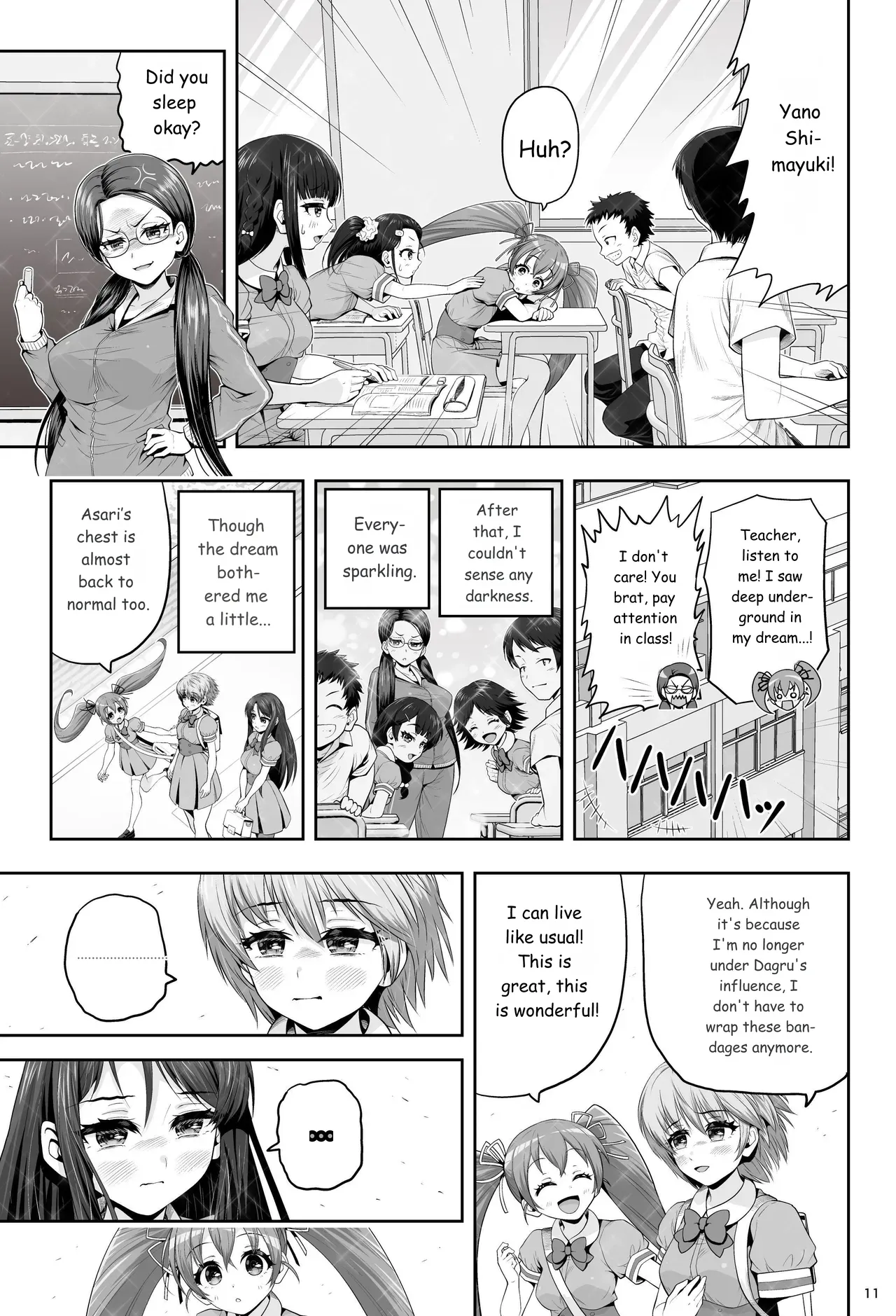 Magical Girl Shine Hearts - Chapter 3: Yu Under the Sun page 12 full