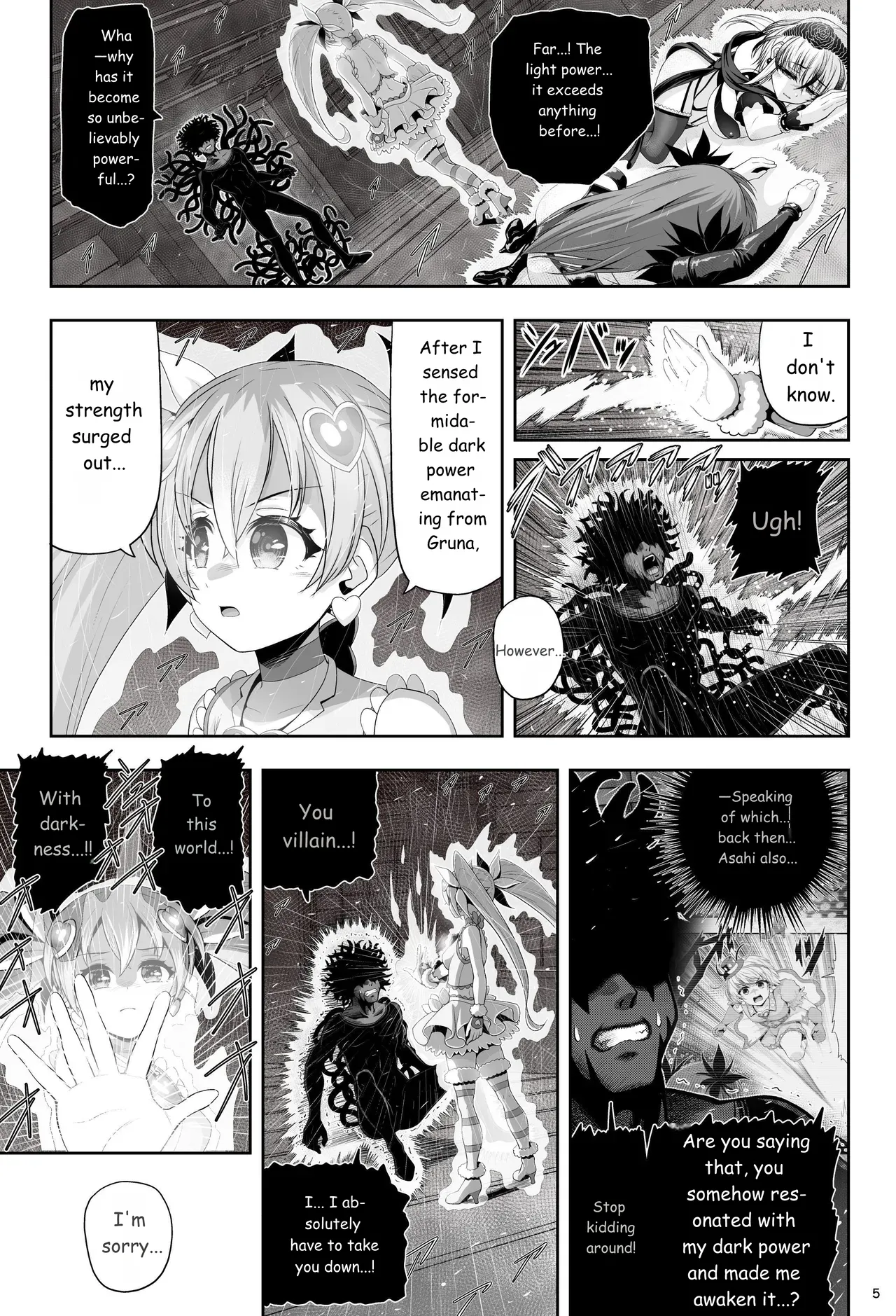 Magical Girl Shine Hearts - Chapter 3: Yu Under the Sun page 6 full