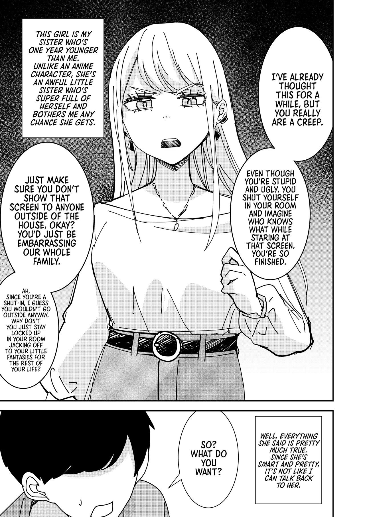 Saimin Appli de! ~Kuso Namaiki na Imouto o Onaho ni Shitemita~ | With a Hypnosis App! ~I Tried Making my Cheeky Younger Sister into an Onahole~ page 3 full