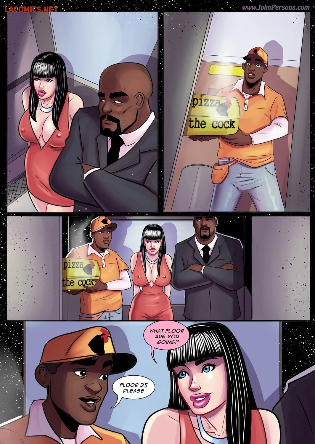 John Persons – Luciana Fellini – Elevator page 3 full