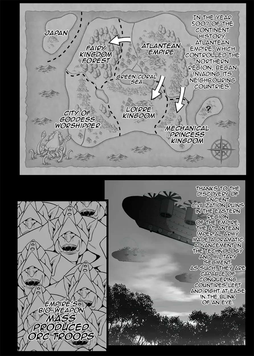 Inmon Akuochi no Hime Kishidan | Erotic Crest of the Princess Knights page 3 full