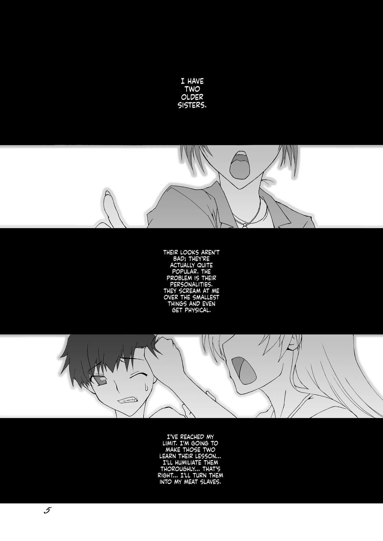 Bitch na Shimai ga Otouto no Niku Dorei ni Ochiru Made 02 page 2 full