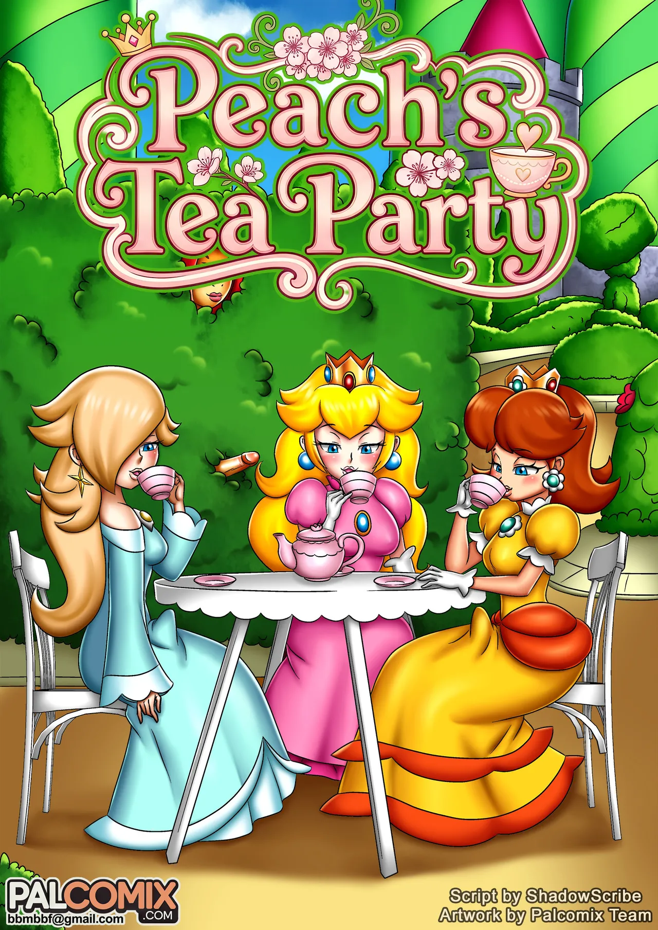 Peach's Tea Party  ONGOING page 1 full
