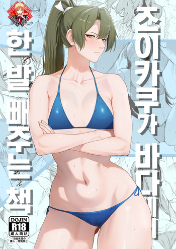 [Solo Play (Feega)] Zuikaku ni Umi de Nuite Morau Hon | 즈이카쿠가 바다에서 한 발 빼주는 책 (Kantai Collection -KanColle-) [Korean] [Team Edge] [Digital] cover