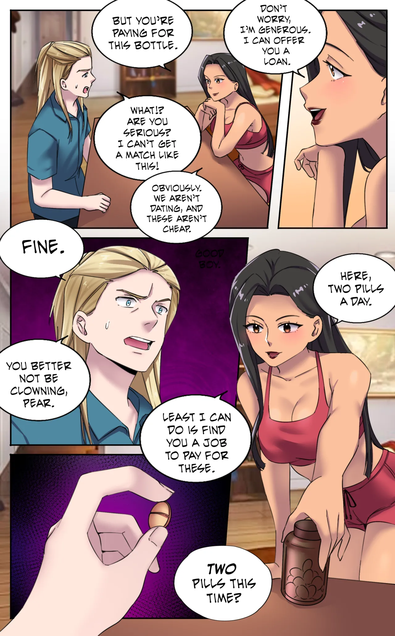 Girlfriend Revenge Special: The Heel page 11 full