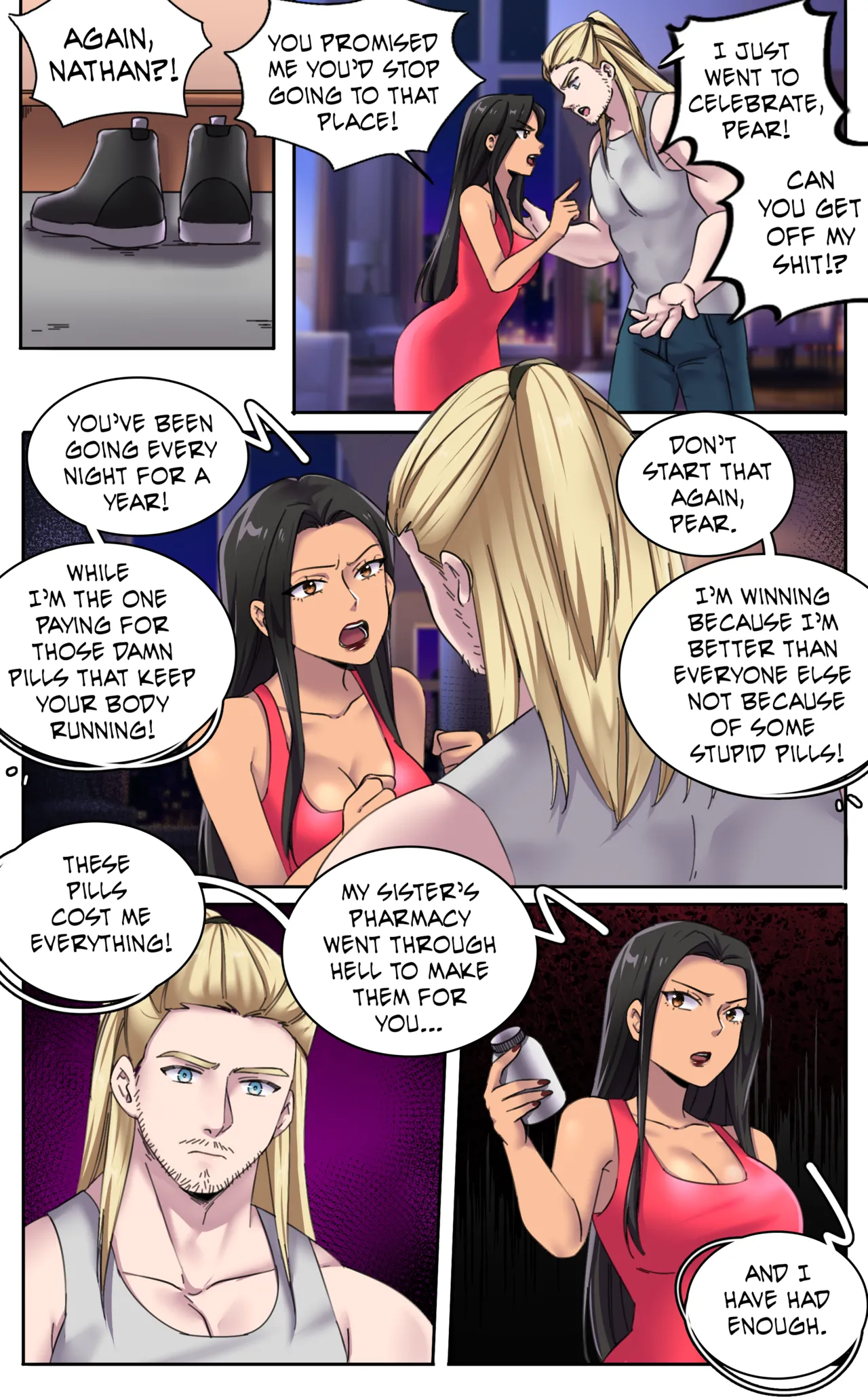 Girlfriend Revenge Special: The Heel page 5 full